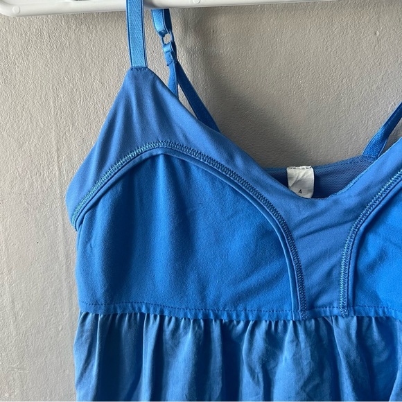 Lululemon Blue Find Bliss Tank Top Size 4 - Picture 2 of 7